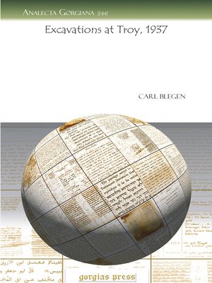cover image of Excavations at Troy, 1937